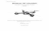 Manual de instrucciones - BIDCOMManual de instrucciones MANUAL DE USUARIO Drone Hubsan H107C | Cuadricóptero con cámara RCHUB002 Gracias por comprar nuestro producto, por favor lea