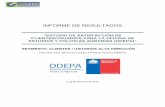 INFORME DE RESULTADOS - Odepa€¦ · El presente documento se enmarca en el desarrollo del Estudio de Satisfacción de Clientes / Usuarios de la Oficina de Estudios y Políticas