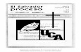 El Salvador procesorepositorio.uca.edu.sv/jspui/bitstream/11674/1681/1/... · 2018-09-19 · El Salvador proceso año 6 número 238 informativo semanal 21 mayo 1986 centro universitario