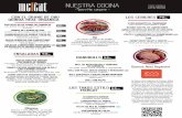 CON EL GRANO DE ORO LOS CEBICHES QUINUA REAL ORGANICAestudiotodo.com/mercatbolivia/wp-content/uploads/... · Hamburguesa de quinua tricolor tomates deshidratados, queso y rúcula