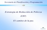 Estrategia de Reducción de Pobreza - Inicio...Incidencia de pobreza, por región Con base en niveles de ingreso (%) 1998/ 1999 Urbana Rural 56.7 28.4 75.3 I Metropolitana: Guatemala