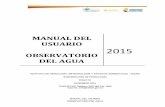 MANUAL DEL USUARIO 2015 OBSERVATORIO DEL AGUAcapacitacion.siac.ideam.gov.co/SIAC/Arquitectura/S_SIRH... · 2017-11-15 · A través de un componente tipo lista desplegable, se puede