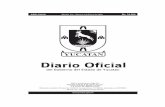 Diario Oficial - Yucatán · DIARIO OFICIAL PÁGINA 5 II. Representación: el órgano desconcentrado de la Secretaría General de Gobierno denominado Representación del Gobierno