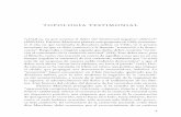 TOPOLOGÍA TESTIMONIAL© Santos_Lugares... · 2019-12-18 · Topología testimonial 11 cuantitativamente amplio e inusitado de producción textual, rearti-culándolo como un modelo