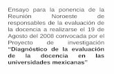 Ensayo para la ponencia de la Reunión Noroeste de ...iide.ens.uabc.mx/ried/mnacional/files/2011/05/iiipresuasin.pdf · nuevo modelo educativo que implique la transformación ...