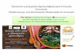 Soluciones y propuestas Agroecológicas para la Escuela … · 2018-03-13 · sinergias con otras muchas organizaciones, (compuestas también por madres, padres, hijos o hijas) …