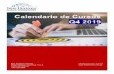 Calendario de Cursos Q4 2019 - New Horizons New...Calendario de Cursos Q4 2019 New Horizons Panamá info@newhorizons.com.pa Plaza Fidanque, Vía Porras, Piso 1 Ciudad de Panamá +507