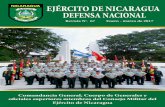 EJÉRCITO DE NICARAGUA DEFENSA NACIONAL Revista N · General de Brigada Juan Pablo Umanzor, destacado miembro del Ejército Defensor de la Soberanía Nacional de Nicaragua (EDSNN).