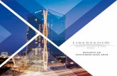REPORTE DE SOSTENIBILIDAD 2018 - libertador.com.pe · Reporte de Sostenibilidad Intursa 2018 5 certificación LEED como nueva construcción, lo que significa que es un hotel que fue