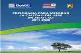 Programa para el Mejoramiento de la Calidad del Aire en Mexicali … · 2018-03-20 · CECADESU Centro de Educación y Capacitación para el Desarrollo Sustentable. CESPM Comisión