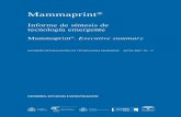 Mammaprint®. Informe de síntesis de tecnología emergente · 2016-11-15 · MAMMAPRINT® 15 Puntos clave 1. Los arrays o microarrays de expresión permiten un rápido análi- sis