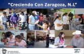 ^Creciendo Con Zaragoza, N.L · 2012-09-12 · • A través del Consejo Nacional de Fomento Educativo (CONAFE) se brinda asesoría académica a grupos de maestros tutores de primaria