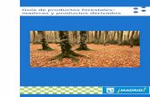 Guía de productos forestales: maderas y productos derivados · 2015-12-22 · Ayuntamiento de Madrid, de las particularidades de los productos de madera y sus derivados, con el propósito