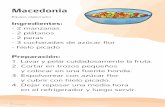 Macedonialeoprimero.cl/wp-content/uploads/2019/12/69-72-Macedonia.pdf · Macedonia Equipo elaborador Ingredientes: - 2 manzanas - 2 plátanos - 2 peras - 3 cucharadas de azúcar flor