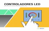 CONTROLADORES LED - Ledbox Iluminación · 2018-12-03 · SISTEMAS DE CONTROL 85 Los controladores permiten configurar cualquier parámetro de ilumianción en las luminarias led.