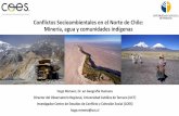 Conflictos Socioambientales en el Norte de Chile: Minería ... · • Pisos Ecológicos (Murra, 1976; Hidalgo, 2004) ... •Reconocimiento de propiedad sobre el agua que existe en
