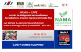 Presentación de PowerPoint nama...SEMINARIOS REGIONALES CAFÉ Y CAMBIO CLIMATICO NAMA –CAFE Acción de Mitigación Nacionalmente Apropiada en el sector Agrícola de Costa Rica Luis