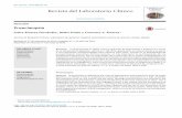 Revista delLaboratorio Clínico - Infobioquimicainfobioquimica.com/.../uploads/2016/09/Preeclampsia.pdf · 2016-09-16 · 82 I. Álvarez-Fernández et al. Introducción La placentaria;