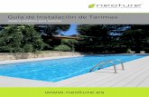 Guía de Instalación de Tarimasneoture.es/.../2017/11/Neoture-Instalacion-Tarimas-ES.pdf · 2017-11-30 · de la temperatura existente en el momento del montaje. » Si la instalación