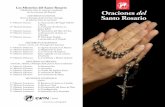 Los Misterios del Santo Rosario Oraciones del … Spanish...2020/03/04  · GLORIASEÑAL DE LA SANTA CRUZ Por la señal de la Santa Cruz, de nuestros enemigos, líbranos, Señor, Dios