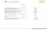 TERMOTRÓNICA - De Lorenzo Group · 2018-04-05 · Indicadores luminosos para las condiciones de regularización del funcionamiento normal y de alarma. DL TM02 . TERMOTRÓNICA ...