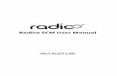 Radico SCM User Manual - ORBITECH · 2014-03-19 · 5 서 문 Radico SCM 사용에 앞서.. Radico SCM은 방사선 및 방사능을 측정할 수 있도록 고안 된 계측기입니다.
