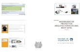 PROYECTOS ARQUITECTÓNICOS BIM . REVIT 2018. - Facultad de … (28... · 2019-08-30 · Dibujo de topografía en AutoCAD y exportación en REVIT para su modelado/ herramienta Plataforma