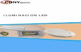 ILUMINACIÓN LED - CONYLUXconylux.com/catalogos/2017/ILUMINACION-LED.pdf · Estos proyectores compactos y estancos de aluminio son ideales para la iluminación de fachadas, muros,