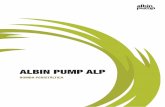 ALBIN PUMP ALPvalper.com.mx/wp-content/uploads/2016/07/ALP... · ALBIN PUMP ALP ALP BOMBAS PERISTÁLTICAS MOTORIZACIÓN Motores reductores o motores de velocidad variable, ambos de