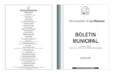 BOLETIN MUNICIPAL - lamatanza.gov.ar · BOLETIN MUNICIPAL Impreso por el Municipio de La Matanza ... Impreso el 30 de Junio de 2015, en el Municipio de La Matanza - Almafuerte 3050