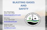 BLASTING GASES AND SAFETY - Office of Surface Mining€¦ · BLASTING GASES AND SAFETY Ken Eltschlager (412) -937-2169 Keltschlager@osmre.gov Bill Ehler (412) -937-2137 Behler@osmre.gov