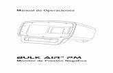 Manual de Operaciones - Bulk Air€¦ · Manual de Operaciones Español Versión 2.03 Página 9 de 34 Desempaque del MP de Bulk Air™ Antes de desempacar el PM de Bulk Air™ PM,