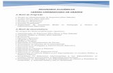 PROGRAMAS ACADÉMICOS CENTRO UNIVERSITARIO DE …cunori.edu.gt/download/INFORMACION_SUN_2021..pdf.pdf · Licenciatura en Ciencias de la Comunicación Licenciatura en Pedagogía y