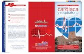 PRESENTACIÓN I JORNADAS DE PRIMAVERA … · 2016-01-21 · a pacientes y profesionales de la salud y una jor- ... I Jornadas de Primavera de Rehabilitación cardiaca y respiratoria
