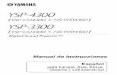 Manual de Instrucciones - Yamaha de México...Para conectar un cable óptico a los componentes externos ( p. 18, 19). 0 Repetidor de mando a distancia de TV Recibe señales del mando