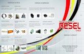 RESISTENCIAS ELECTRICAS RESELCHILE LTDA. Resel 2013.pdf · Utilizadas en la confección de mordazas fechadores, se fabrican en baja carga e importados para alta carga RESISTENCIA