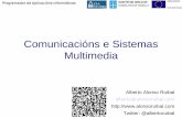 Comunicacións e Sistemas Multimedia · • O sistema está estructurado en forma de árbol. Cada nodo do árbol componse dun grupo de servidores que se encargan de resolver un conxunto