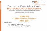 Carrera de Especialización en BIOTECNOLOGIA INDUSTRIALbiotecnologiaindustrial.fcen.uba.ar/wp-content/uploads/2010/03/clase-1... · Carrera de Especialización en BIOTECNOLOGIA INDUSTRIAL