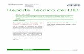 Reporte Técnico del CID - Consejo Mexicano de Normas de ... · • Página 3 Reporte Técnico del CID No. 36 / RT – 2017 Centro de Investigación y Desarrollo del CINIF Resumen