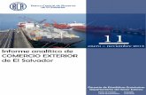 COMERCIO EXTERIOR de El Salvador · 2019-01-07 · Noviembre 2018 – Informe analítico de comercio exterior de El Salvador 1 Nota técnica El Manual de Estadísticas del Comercio