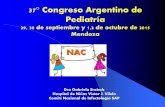 37°Congreso Argentino de Pediatría CONARPE... · 2016-01-25 · IRABs:Argentina 1° causa de consulta en los servicios de atención ambulatoria pediátrica (hasta el 65% durante
