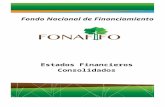  · Web viewFondo Nacional de Financiamiento Forestal. Fondo Nacional de Financiamiento Forestal. Fondo Nacional de Financiamiento Forestal. Estados Financieros Consolidados. Al 31