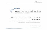Manual de usuario de AMEVA - IHCantabriaihameva.ihcantabria.com/wp-content/uploads/2013/07/... · Manual de usuario v1.3.2 AMEVA ... archivos .m (código fuente), siendo necesario