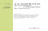 Año urtea CUADERNOS 2017 y Etnografía de Navarra · Cuadernos de Etnología y Etnografía de Navarra (CEEN), 91, 2017, 93-138 97 5 / Documentación acerca de las desaparecidas danzas
