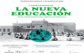 LABORATORIOS DE LA NUEVA EDUCACIÓN · la nueva educaciÓn en el centenario del instituto-escuela laboratorios de exposiciÓn hasta el 1 de marzo de 2020 organizan colabora participa