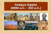 Antiguo Egipto (3000 a.c. - 332 a.c) · Población del Antiguo Egipto ... asentándose en el valle del Nilo. Inicialmente, el país estaba dividido en dos regiones: Alto Egipto y