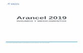 Arancel 2019 - MEDS€¦ · página 2 cÓdigo clínica meds nombre de producto valor ($) arancel insumos y medicamentos 2019 20001610 12mm stapler canula seal 470380 $ 45.021 90000122