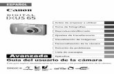 Avanzada Guía del usuario de la cámara · 2007-04-25 · Guía del usuario de la cámara Avanzada Antes de empezar a utilizar Toma de fotografías Reproducción/Borrado Ajustes