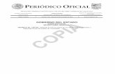 PERIÓDICO OFICIALpo.tamaulipas.gob.mx/wp-content/uploads/2014/11/cxxxix-142-2611… · aplicación de la presente ley y el propio régimen de seguridad social, las que tendrán carácter