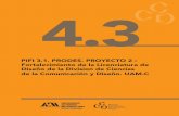 PIFI 3.1. PRODES. PROYECTO 2 : Fortalecimiento de …dccd.cua.uam.mx/archivos/PDF/d7.pdfpor la sustentabilidad como eje central del proyecto universitario y la ubicación del mismo